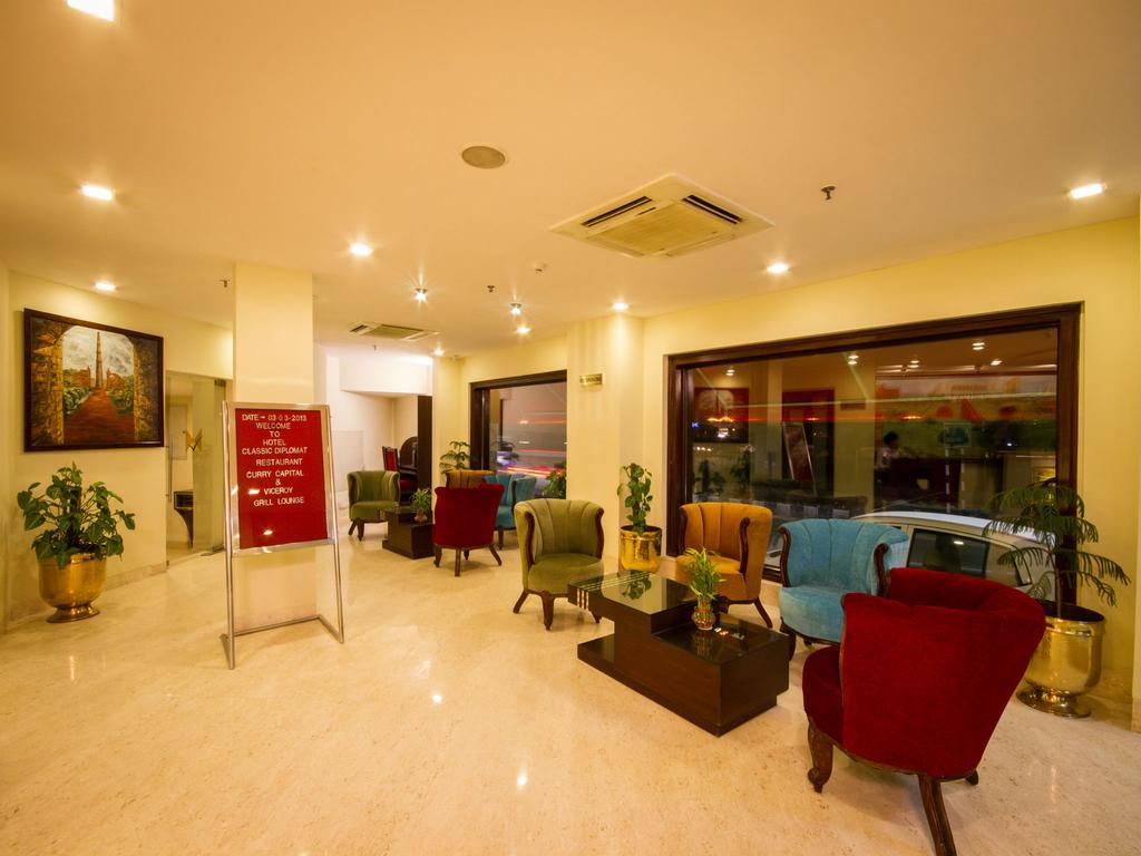 Hotel Classic Diplomat Nueva Delhi Interior foto