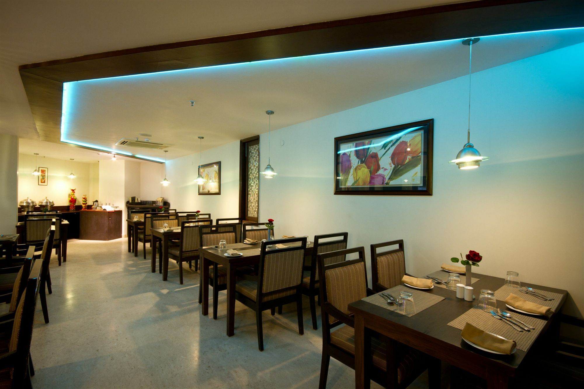 Hotel Classic Diplomat Nueva Delhi Restaurante foto